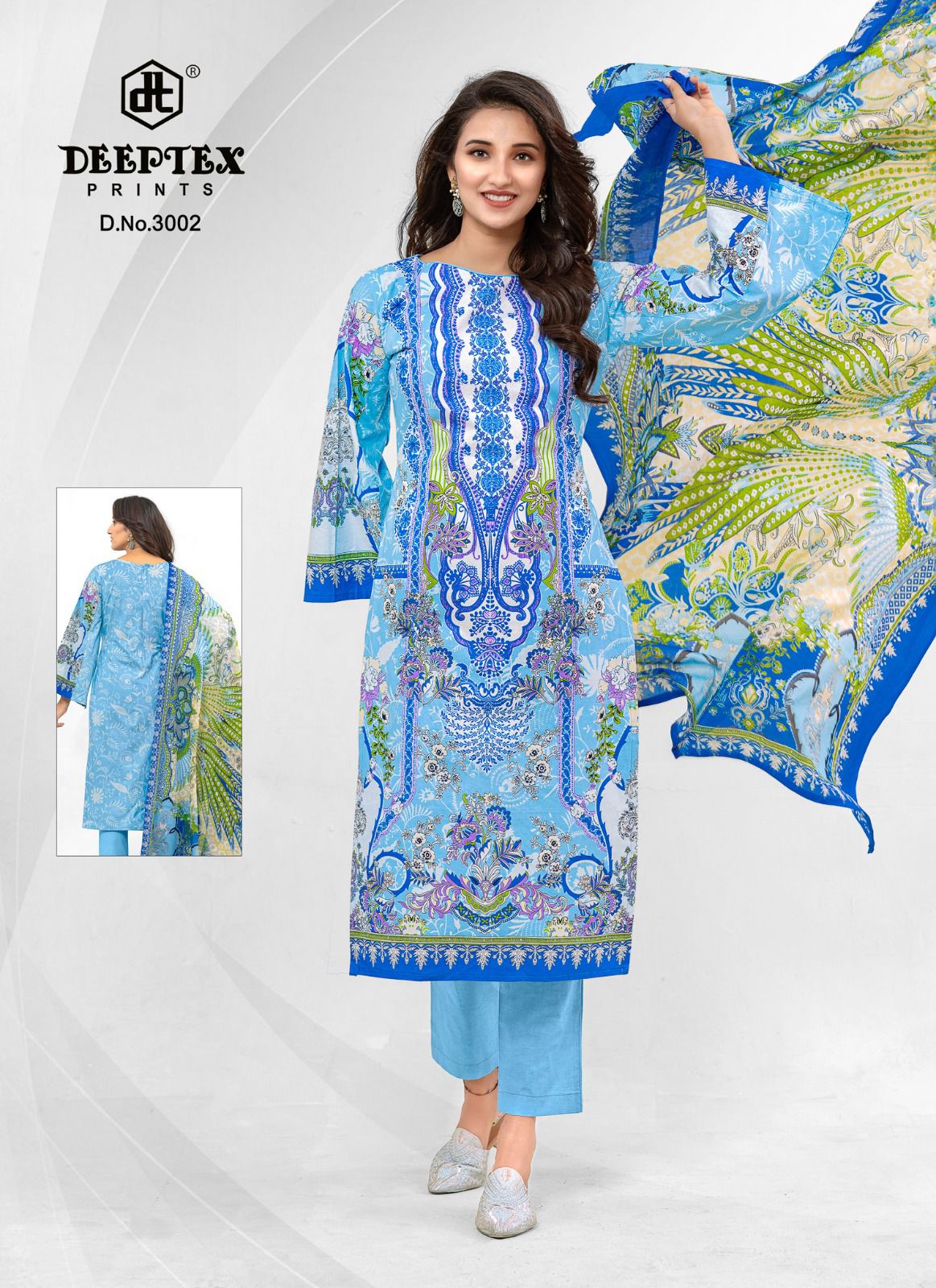 Roohi Zara Vol 3 By Deeptex Printed Cotton Dress Material Suppliers In Mumbai
